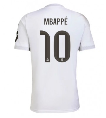 Real Madrid Kylian Mbappe #10 Hjemmebanetrøje 2025-26 Kortærmet